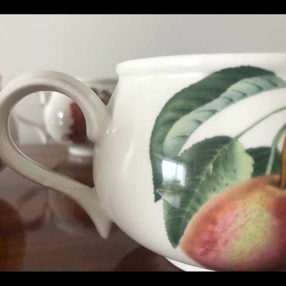 Portmeirion Pomona tea cups set of 8 - Picture 5 of 9